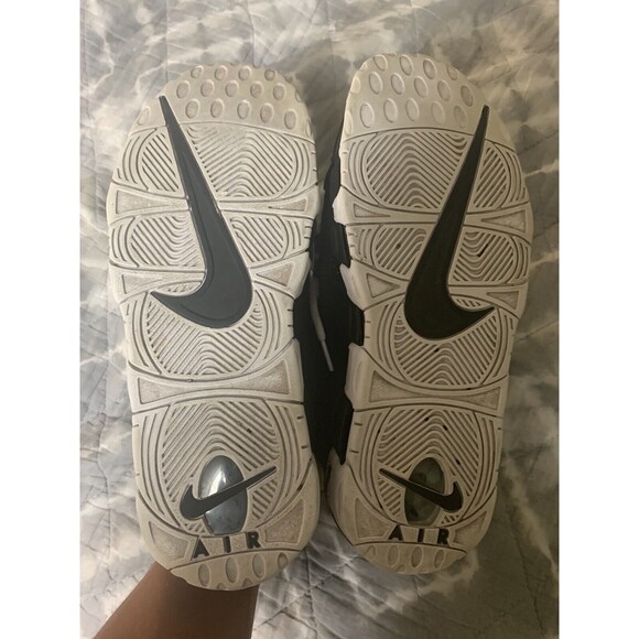 NIKE AIR MORE MONEY AJ2998-001 BLACK/WHITE-BLACK Sz‎ 11 main image 7